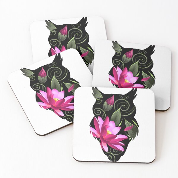 Item preview, Owl With Flowers  designed and sold by Ketrinartistka.