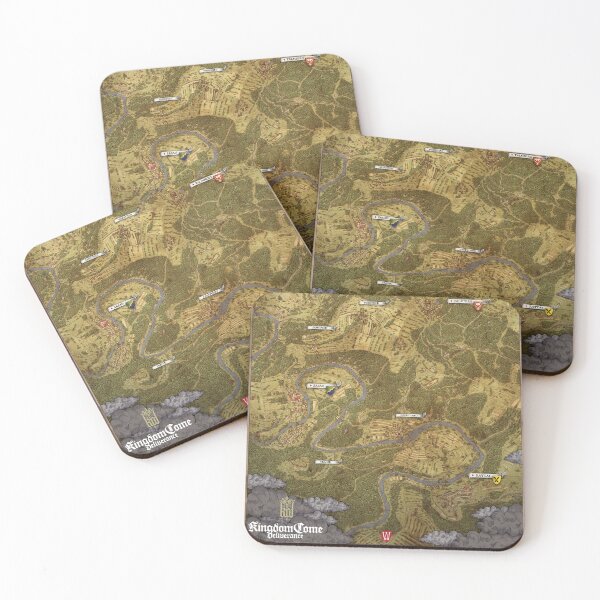 Item preview, Kingdom Come Deliverance Map designed and sold by The Pathfinders.