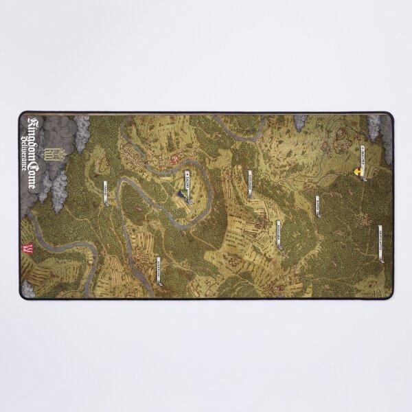 Vista previa del artículo con la obra «Mapa de liberación de Kingdom Come», diseñado y vendido por The Pathfinders.