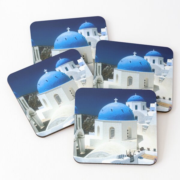 Item preview, Blue Domes - Santoroini designed and sold by Sue McLeod.