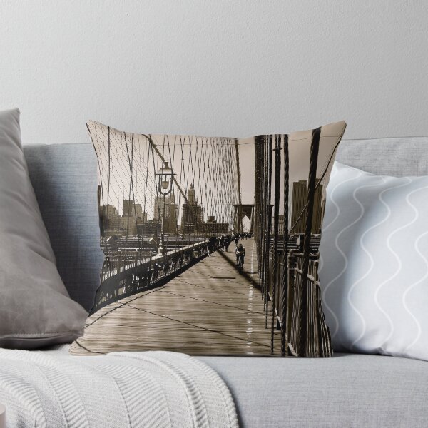 Item preview, Brooklyn Bridge (Bike Rider) designed and sold by Liz  Bajo Designs.