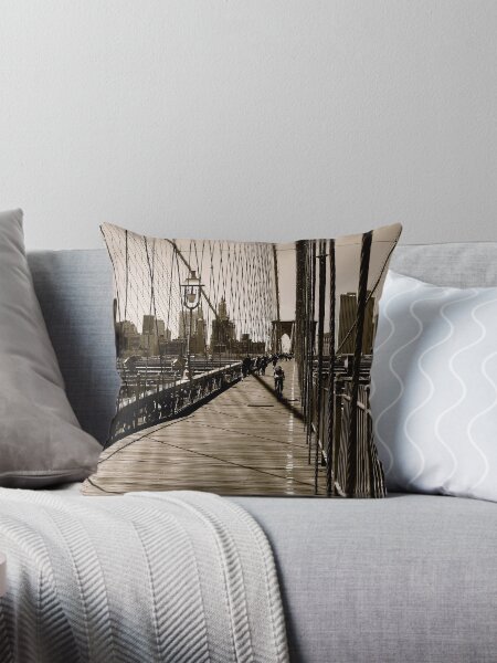 Item preview, Brooklyn Bridge (Bike Rider) designed and sold by Liz  Bajo Designs.