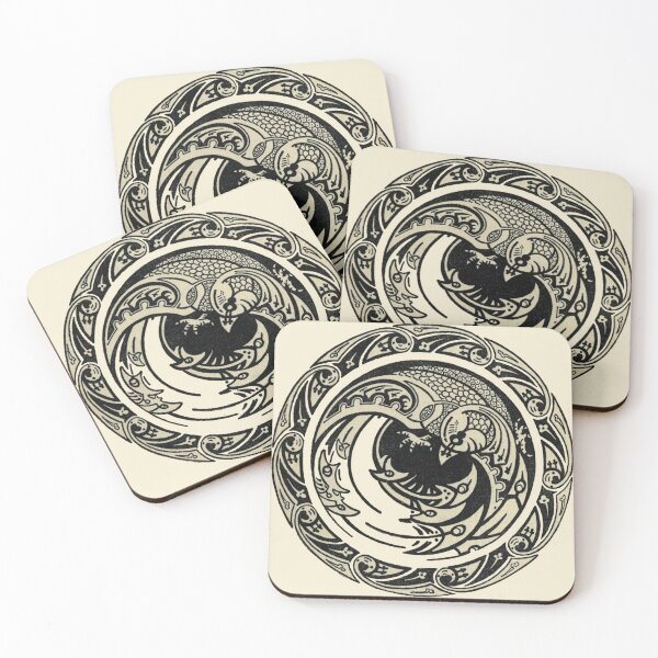 Item preview, Ornamental Bird Mandala designed and sold by elevens.