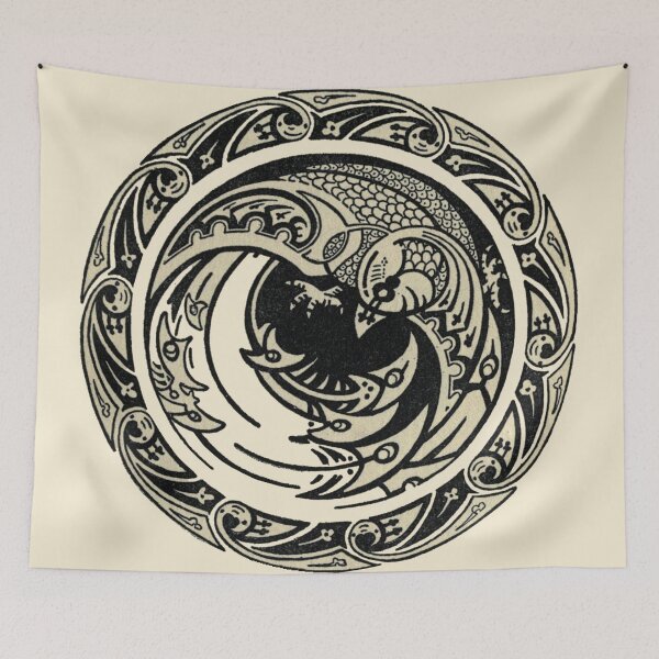 Item preview, Ornamental Bird Mandala designed and sold by elevens.