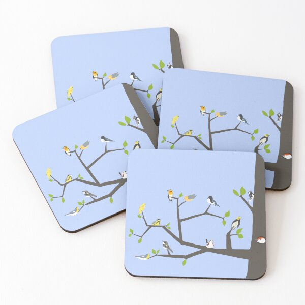 Item preview, Warblers in Spring designed and sold by Timberdoodlz.