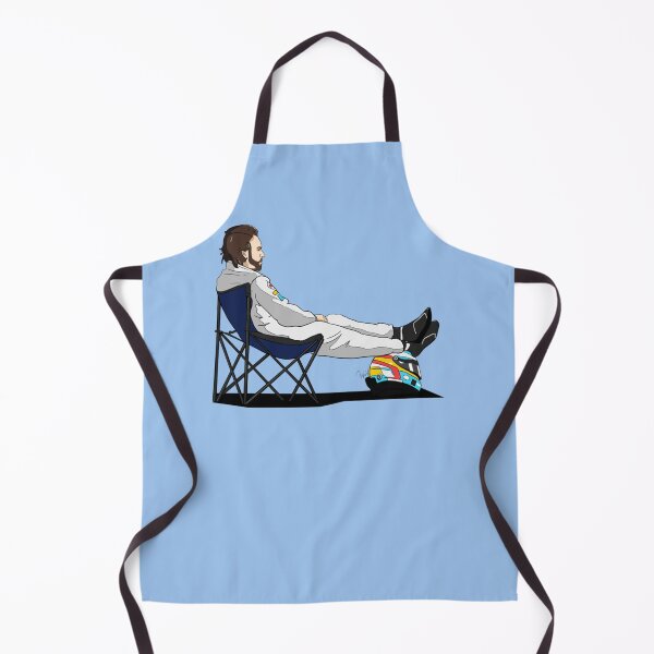 Item preview, Formula 1 - Fernando Alonso deckchair - Cutout Classic T-Shirt designed and sold by PaulaBeigel.