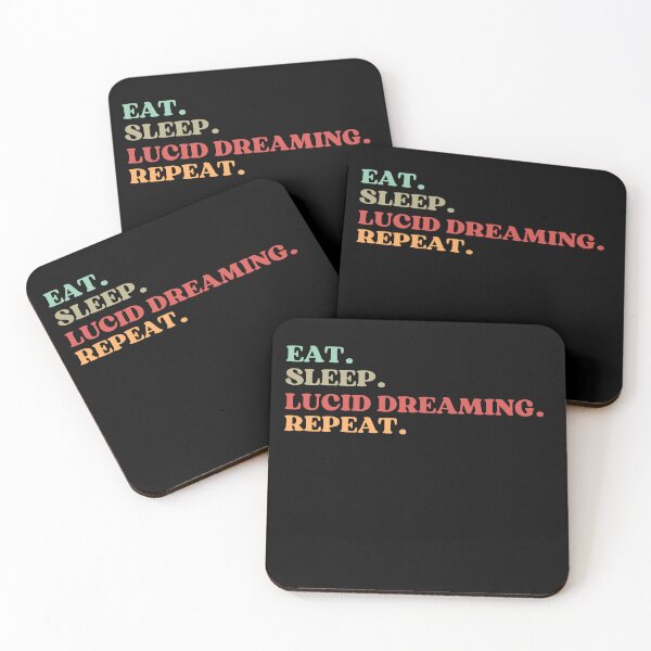 Item preview, FUNNY EAT SLEEP LUCID DREAMING REPEAT QUOTE - BEST GIFT FOR  LUCID DREAMING PEOPLES  designed and sold by MeDoryaShop.