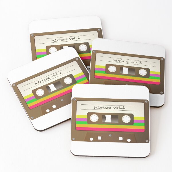 Item preview, Retro mixtape Cassette tape 80's 90's designed and sold by indiVisibl.