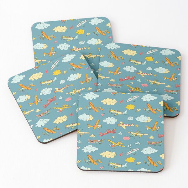 Item preview, Cloudy Airplane Sky designed and sold by PeachyLitchi.