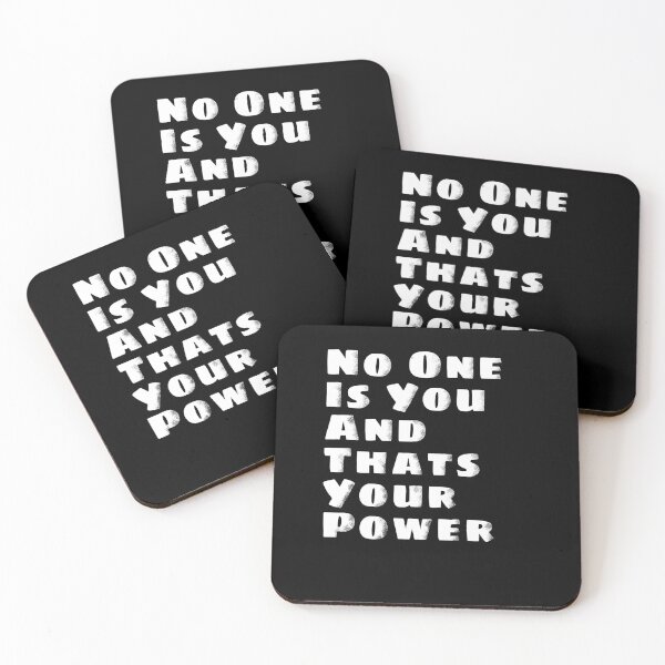 Item preview, No One Is You And Thats Your Power  designed and sold by Tiziza.
