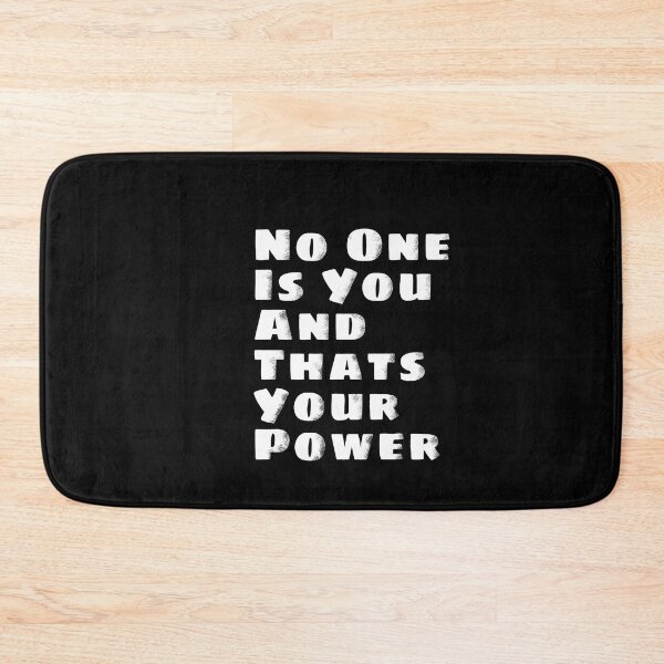 Item preview, No One Is You And Thats Your Power  designed and sold by Tiziza.