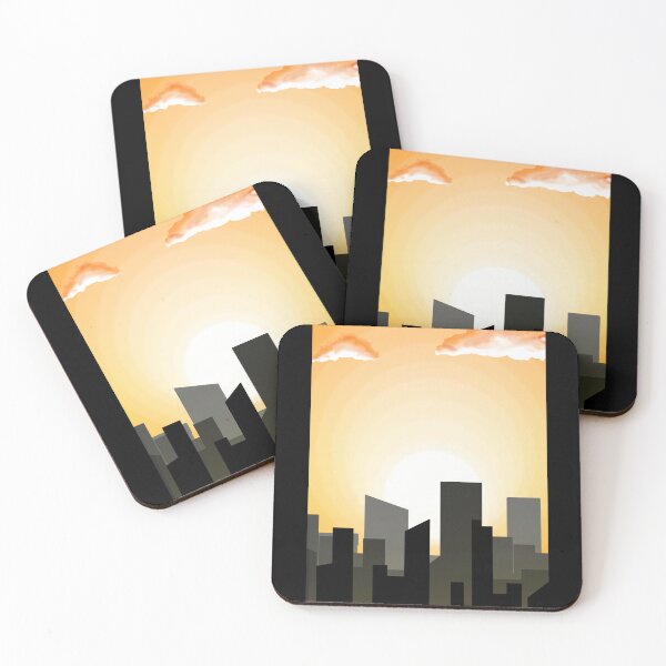 Item preview, City Sunset Silhouette designed and sold by DUNNDER-DOODLES.