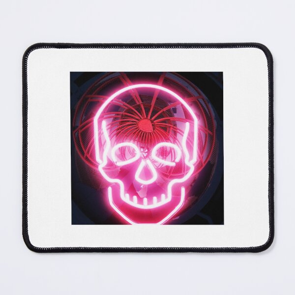 Item preview, Pink Neon Skull designed and sold by yourartylife.