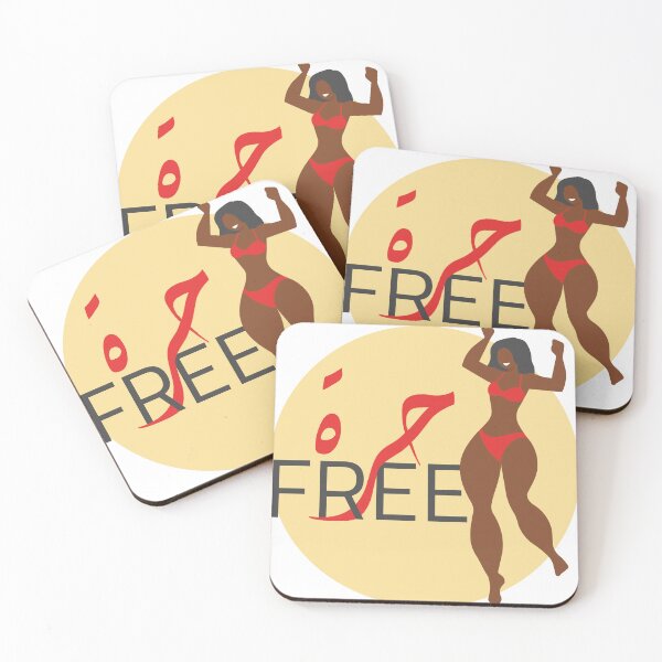Item preview, free woman - free mind - free spirit - free body - Arab woman designed and sold by AnassBachar.