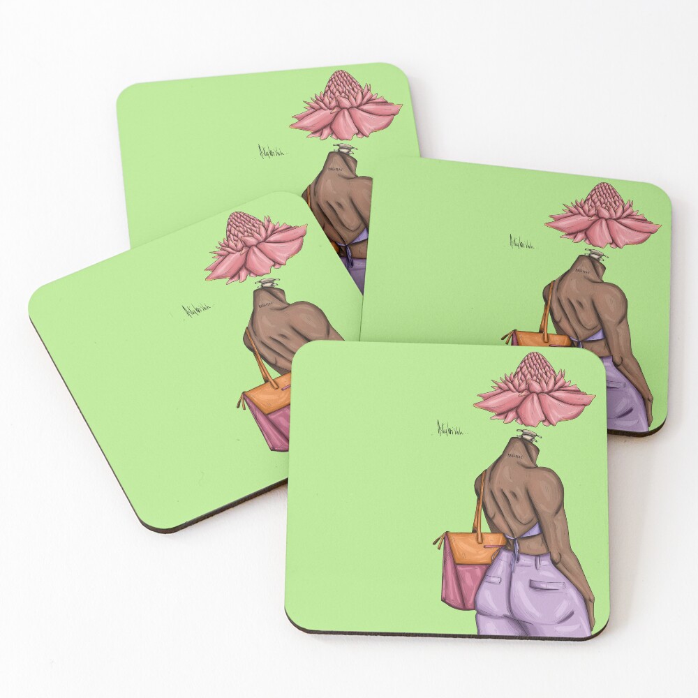 Item preview, Coasters (Set of 4) designed and sold by ARTYBISHH.