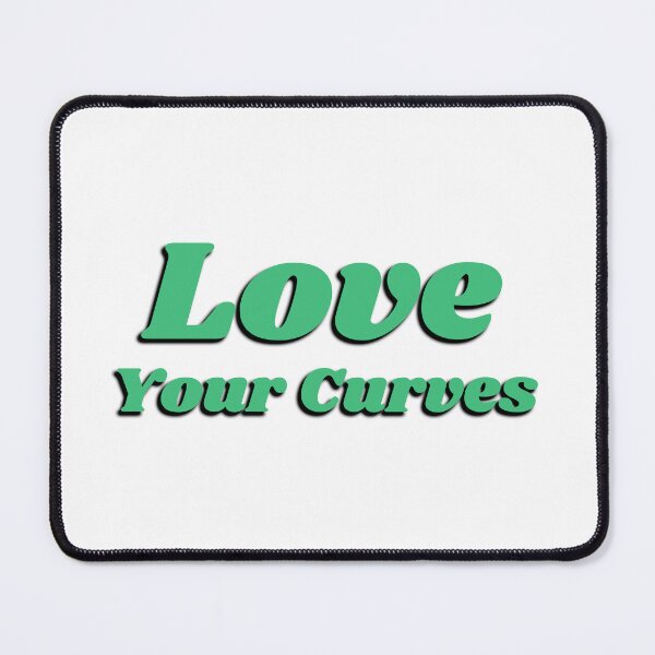 Item preview, Love Your Curves - Love Your Body  - Curvy Body Positive designed and sold by Inspirationmotivation.