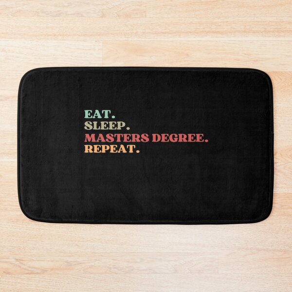 Item preview, FUNNY EAT SLEEP MASTERS DEGREE REPEAT QUOTE - BEST GIFT FOR MASTERS DEGREE STUDENTS  designed and sold by MeDoryaShop.