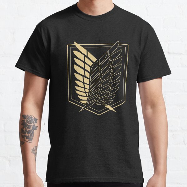 Shingeki no kyojin Golden, ANGRIFF AUF TITAN-LOGO Classic T-Shirt