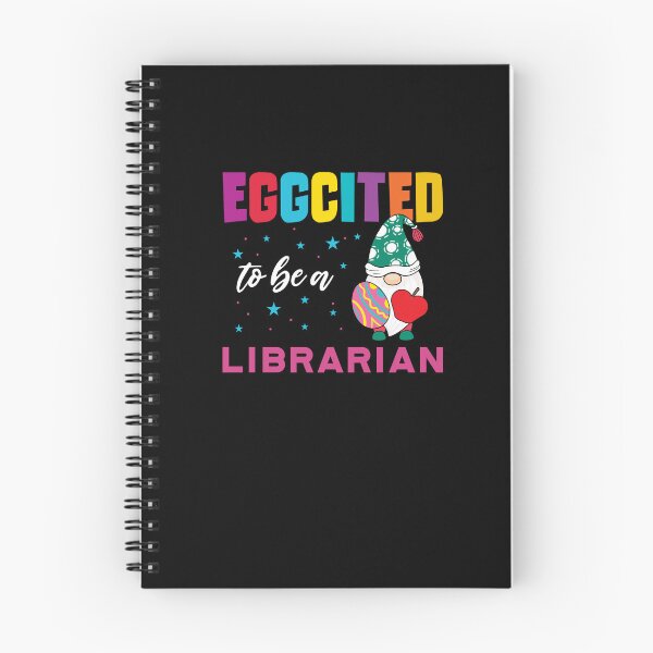 Item preview, Eggcited To Be A Librarian Bunny Easter Matching Funny Gnome designed and sold by Dressed For  Duty.