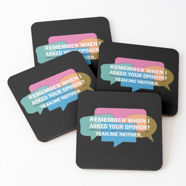 Item preview, Funny remember when i asked for your opinion yeah me neither designed and sold by mustafamr.