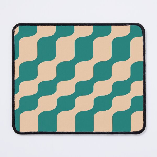 Item preview, Funky Vintage Green Waves designed and sold by Hic21.