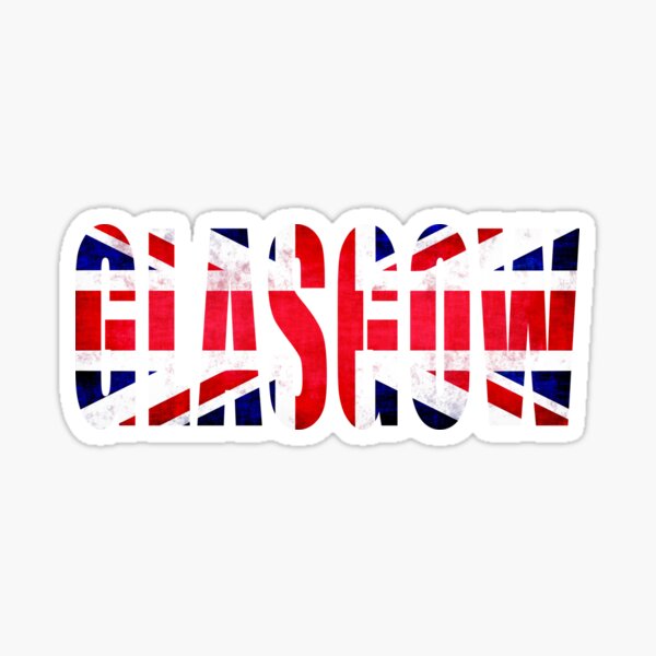 Supreme UK Union Jack Box Logo Sticker