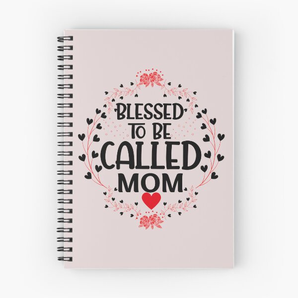 Item preview, Blessed To Be Called Mom Quote In Beautiful Floral Frame. designed and sold by SidhuKeet1.