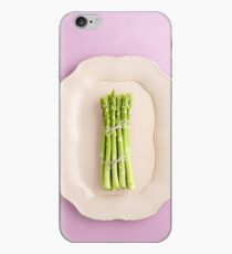 Fresh green asparagus iPhone Case