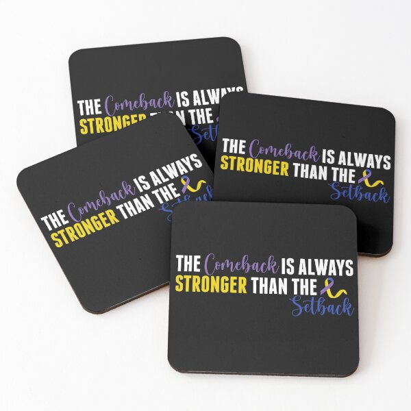 Item preview, Bladder Cancer Awareness The Comeback Is Stronger Than The Setback designed and sold by cssdru.