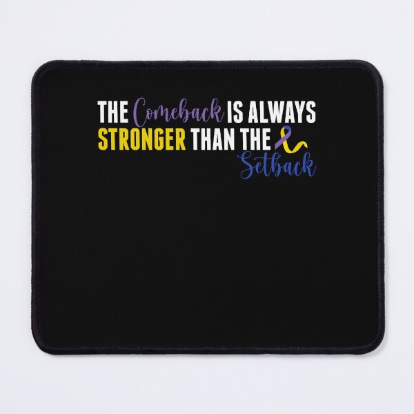 Item preview, Bladder Cancer Awareness The Comeback Is Stronger Than The Setback designed and sold by cssdru.