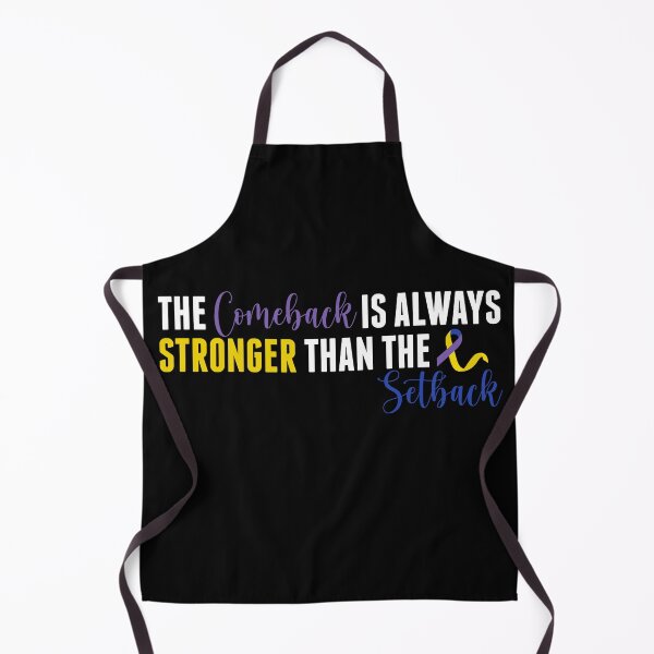 Item preview, Bladder Cancer Awareness The Comeback Is Stronger Than The Setback designed and sold by cssdru.