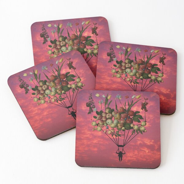 Item preview, Fruit Parachute 6 | Apples | Pears | Peaches | Dreamy designed and sold by CosmicStory.