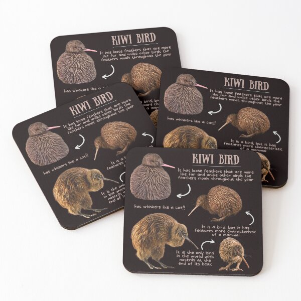 Item preview, Kiwi Bird Fun Facts designed and sold by KyleNesas.