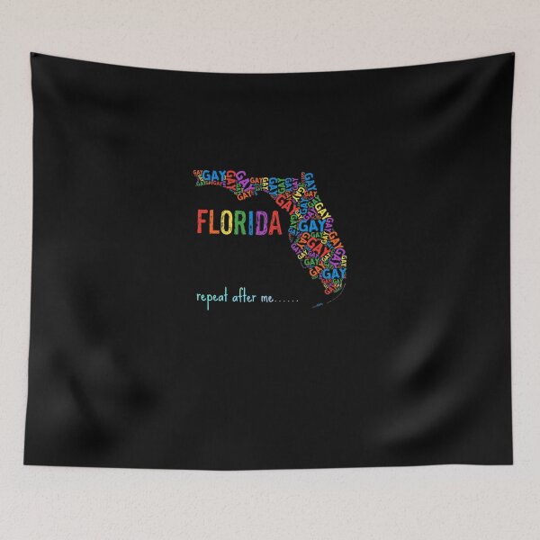Item preview, Florida Gay Say Gay Repeat After Me LGBTQ Gay Rights  designed and sold by LamontHowe.