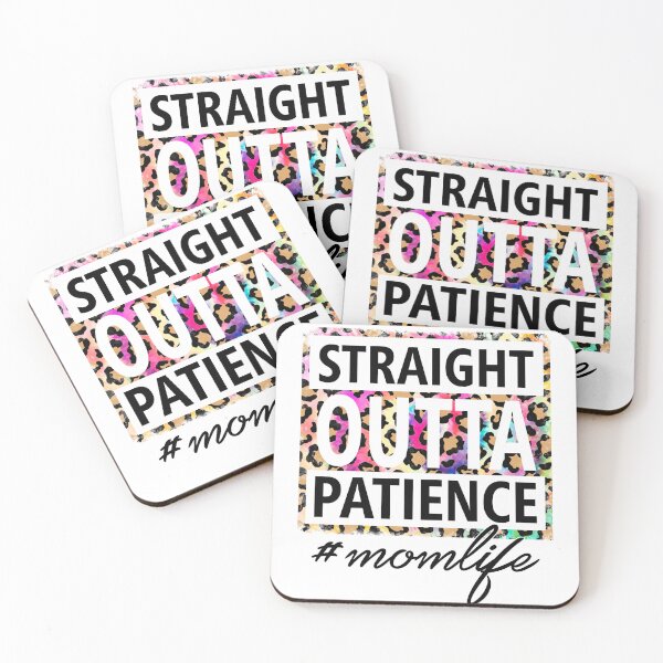 Item preview, Mother's Day Momlife - Straight Outta Patience designed and sold by tjred01.