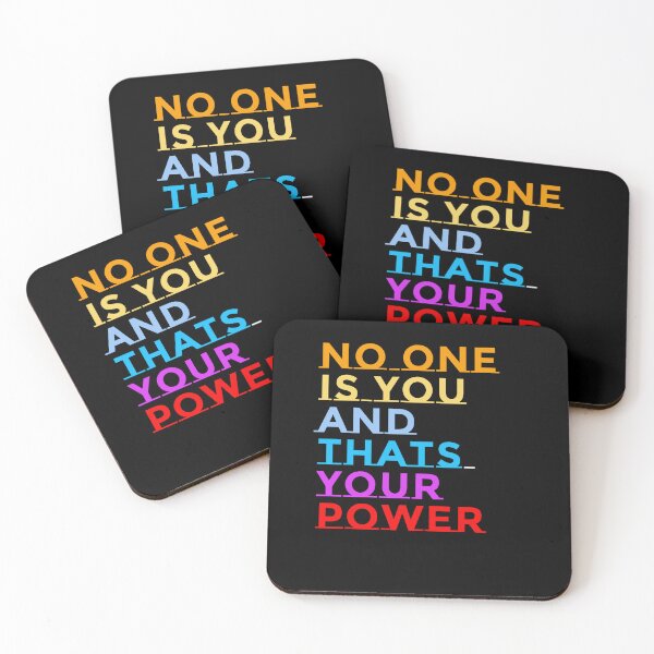 Item preview, Copy of No One Is You And Thats Your Power  designed and sold by Tiziza.