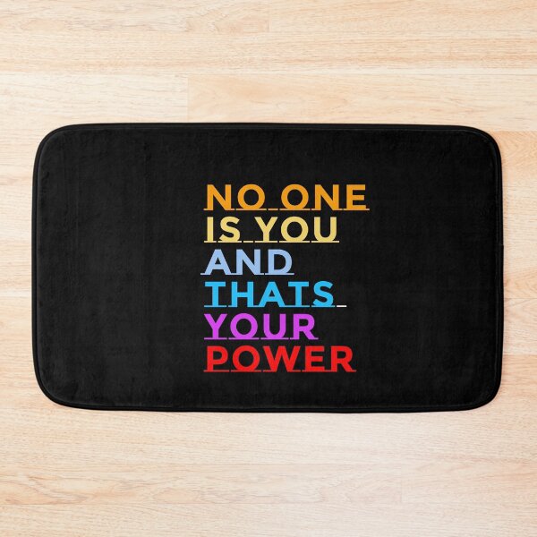 Item preview, Copy of No One Is You And Thats Your Power  designed and sold by Tiziza.