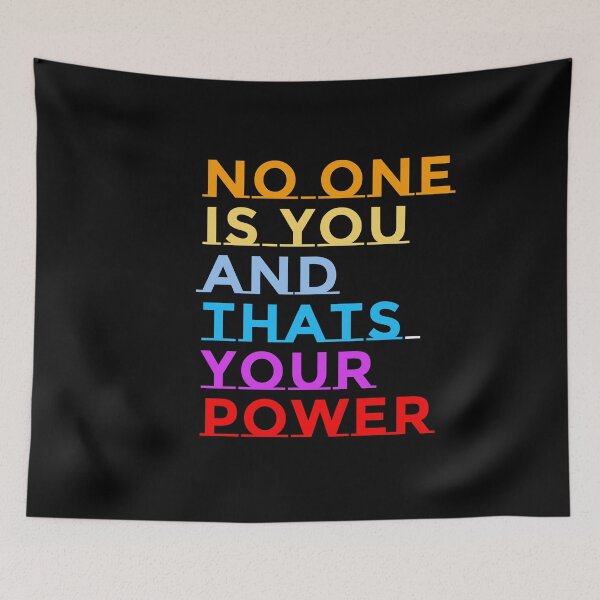 Item preview, Copy of No One Is You And Thats Your Power  designed and sold by Tiziza.