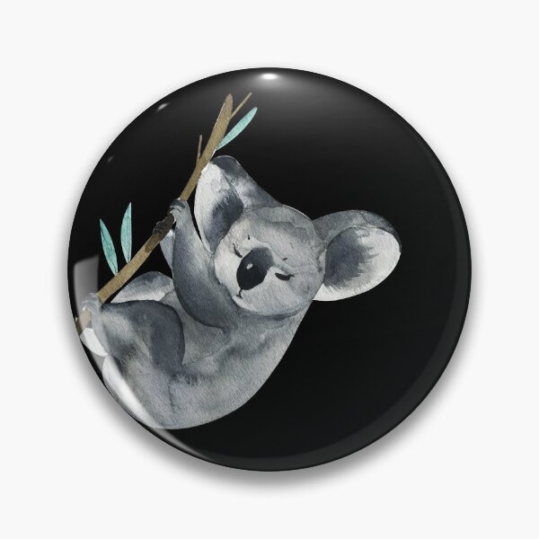 Item preview, Cute Koala Bear watercolor, Phascolarctos Cinereus, Best Gift Idea For Koala Lovers designed and sold by Paintcorner.