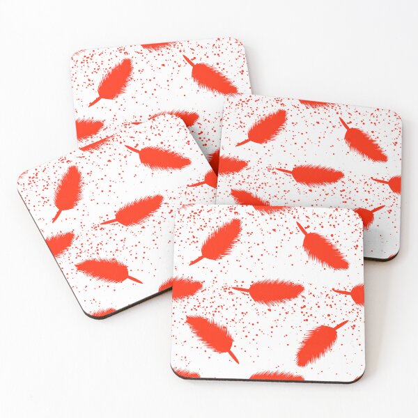 Item preview,  Cute red feather Animal pattern designed and sold by Shifa19.