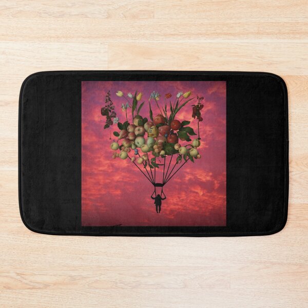 Item preview, Fruit Parachute 6 (in black) | Apples | Pears | Peaches | Dreamy designed and sold by CosmicStory.