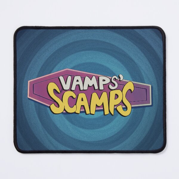 Item preview, Vamps Scamps Logo Blue designed and sold by stewartoons.