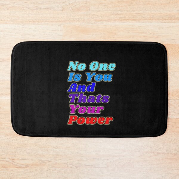 Item preview, No One Is You And Thats Your Power  designed and sold by Tiziza.