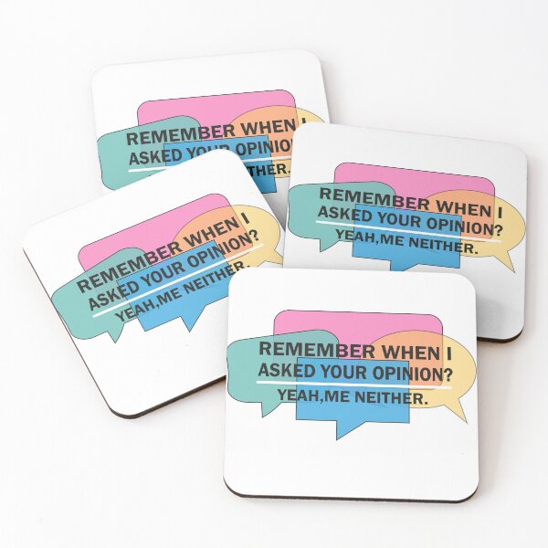 Item preview, Funny remember when i asked for your opinion yeah me neither designed and sold by mustafamr.