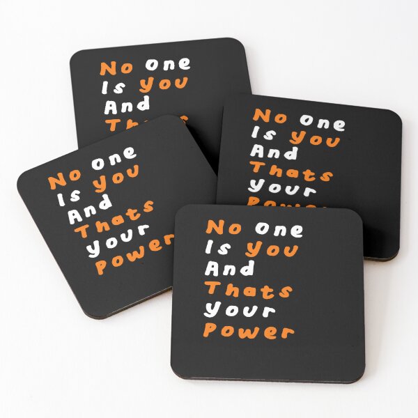 Item preview, No One Is You And Thats Your Power  designed and sold by Tiziza.