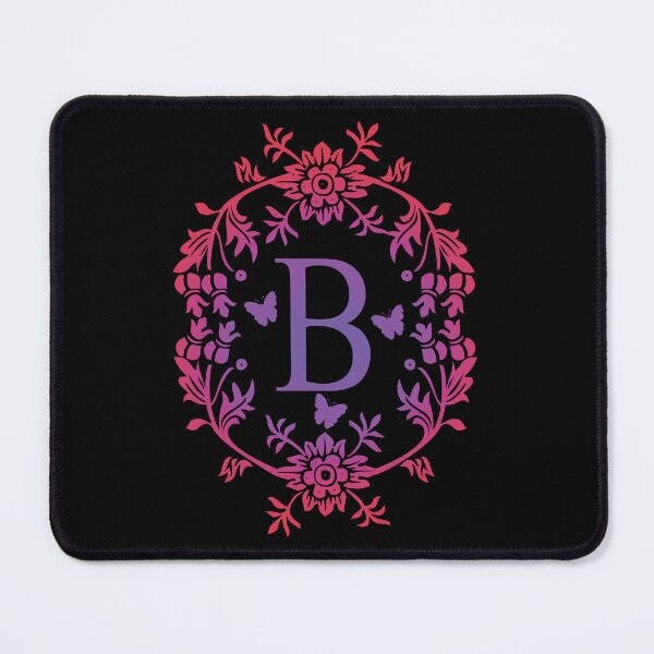 Item preview, Ornamental Letter B, Purple And Red Heart Butterfly, Monogram Initial  Ornament designed and sold by PROMEN Creativity.