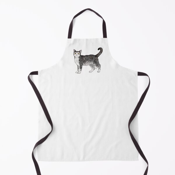 Item preview, Cat - American Wirehair Cat - Gray Tabby designed and sold by Jennifer Stolzer.