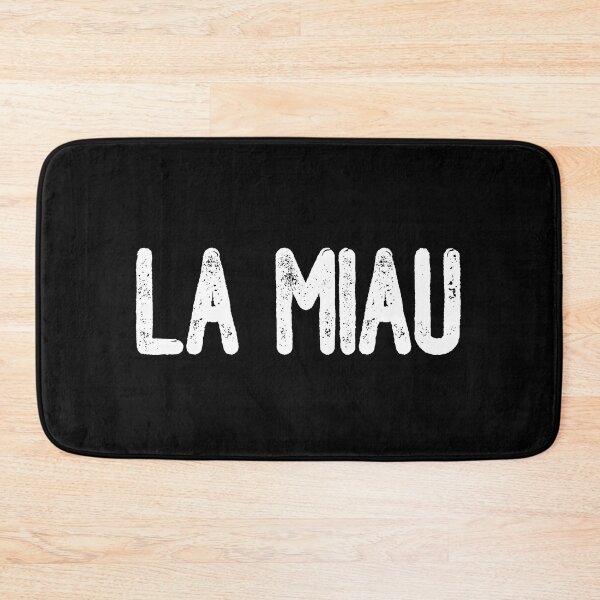 Item preview, La Miau (White Text) designed and sold by meowmeup.
