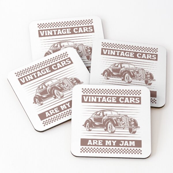 Item preview, Vintage cars are my jam designed and sold by HorizonDesignz.