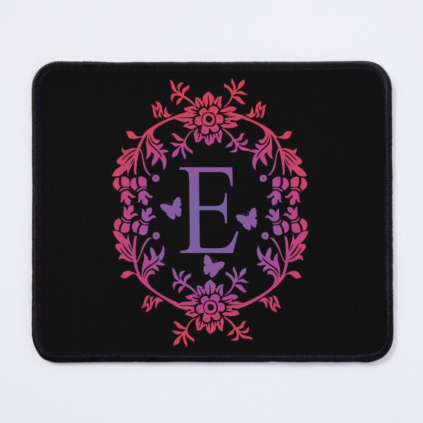 Item preview, Ornamental Letter E, Purple And Red Heart Butterfly, Monogram Initial  Ornament designed and sold by PROMEN Creativity.